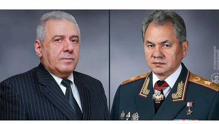 Շոյգուն հայ գործընկեր Հարությունյանի հետ քննարկել է Լեռնային Ղարաբաղում իրավիճակը