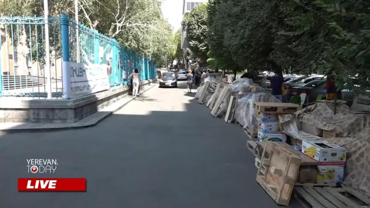 Ուղիղ միացում՝ ՄԱԿ-ի հայաստանյան գրասենյակից. քաղաքացիները սնունդ են բերել