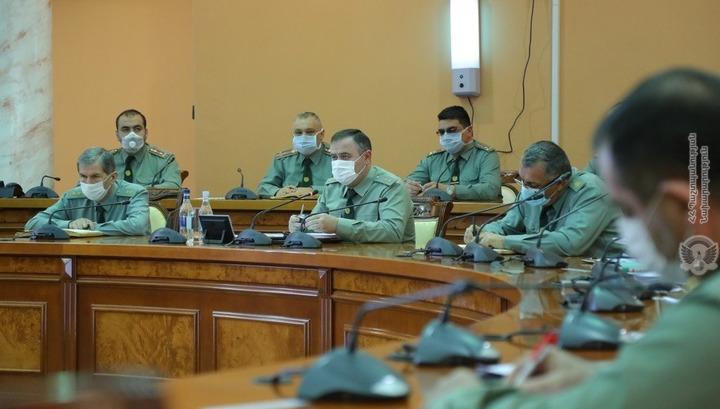 Խորհրդակցություն՝ ԶՈւ ղեկավար կազմի հետ