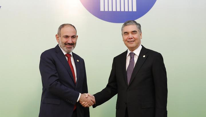 Նիկոլ Փաշինյանը հանդիպել է Թուրքմենստանի նախագահին