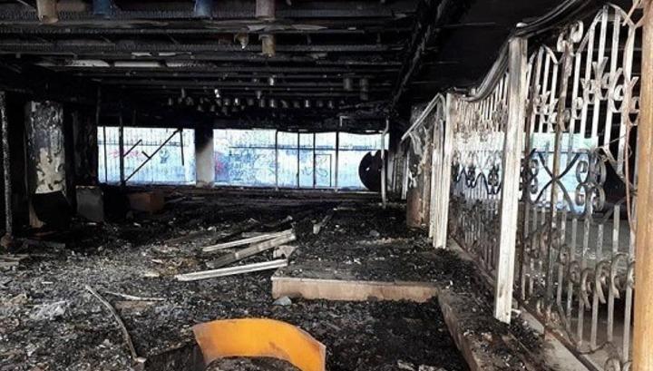 Հրդեհ` Սուրբ Սարգիս եկեղեցու մոտ գտնվող գետնանցումում