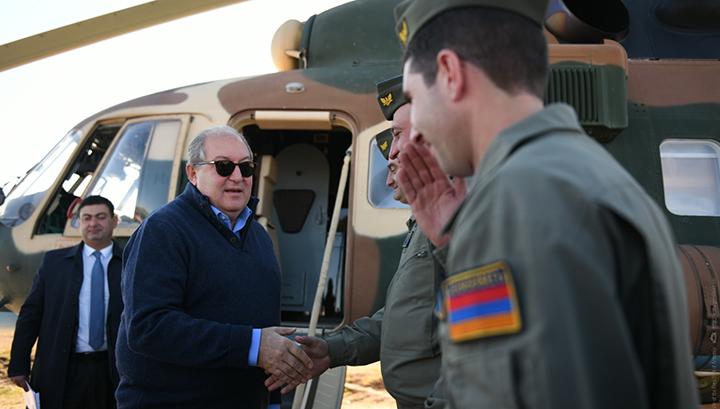 Արմեն Սարգսյանն աշխատանքային այցով Տավուշի մարզում է