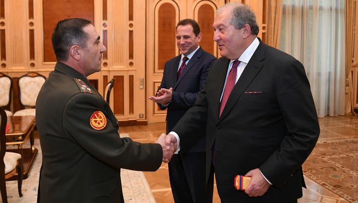 Գեներալ- մայորի կոչում՝ Արմեն Հարությունյանին