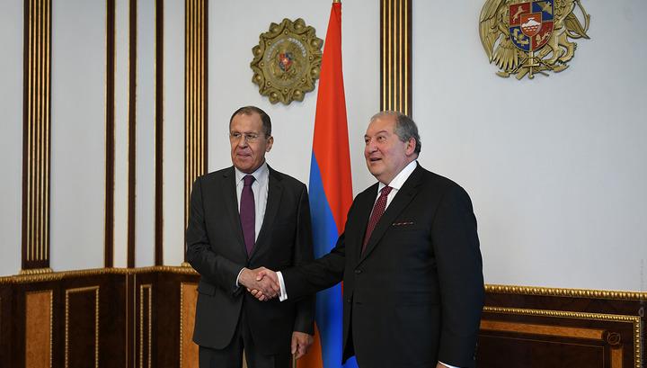 ՀՀ-ՌԴ հարաբերությունները դինամիկ զարգանում են․ Նախագահն ընդունել է Լավրովին
