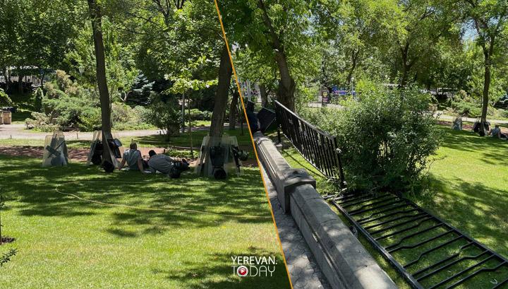 Ոստիկանության գործողությունների հետևանքները՝ Բաղրամյան փողոցում