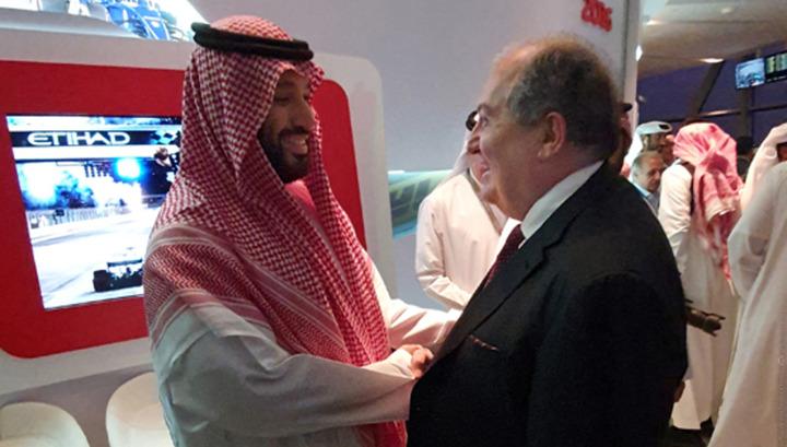 Արմեն Սարգսյանի «անակնկալ» հանդիպումը Սաուդյան Արաբիայի թագաժառանգի հետ