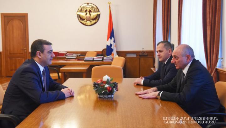 Բակո Սահակյանը և ԱԱԾ տնօրենի ԺՊ-ն հանդիպում են ունեցել