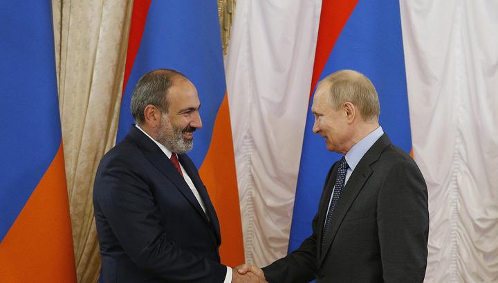 Վլադիմիր Պուտինը շնորհավորել է Նիկոլ Փաշինյանին