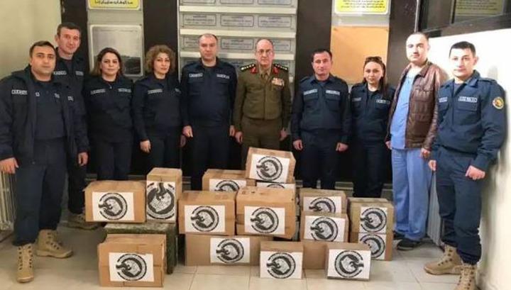 Հումանիտար խմբի անդամերը Հալեպի հոսպիտալին փոխանցել են բժշկական պարագաներ