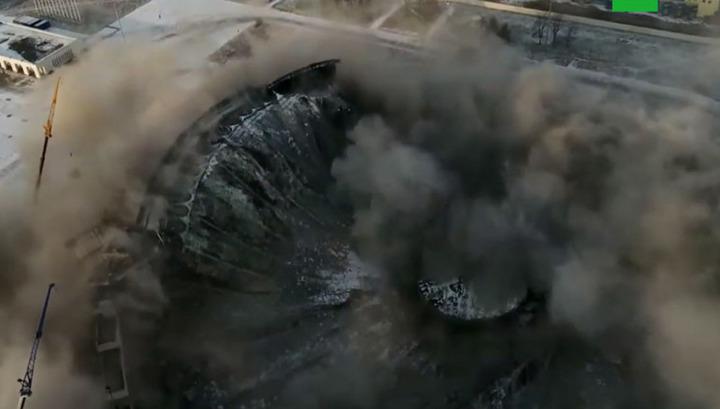 Սանկտ Պետերբուրգում փլուզվել է մարզահամերգային համալիրի տանիքը