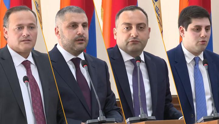 Ավինյանը 4 տեղակալ ունի