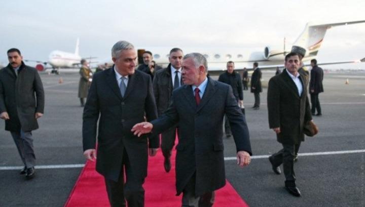 Հորդանանի թագավորը ժամանել է Հայաստան