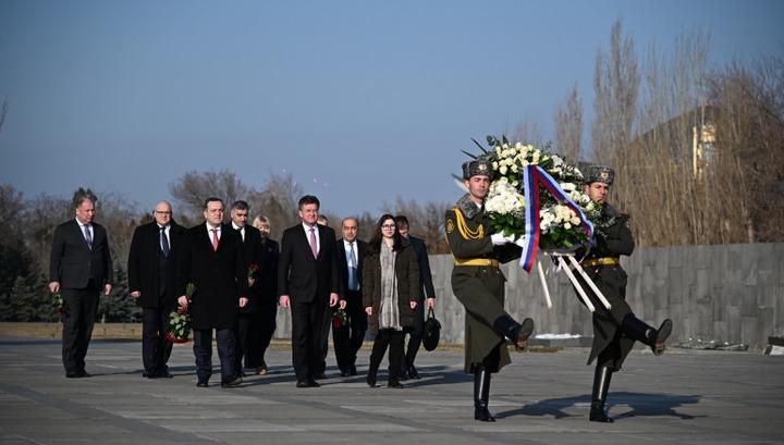 Սլովակիայի ԱԳ նախարարն այցելել է Ծիծեռնակաբերդ