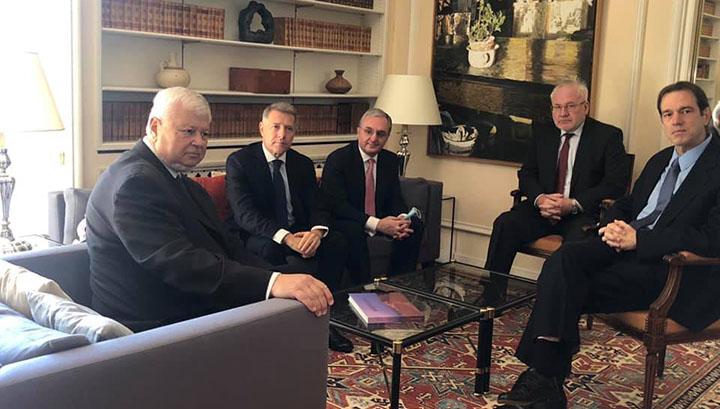 Մեկնարկել է Զոհրաբ Մնացականյանի հանդիպումը ԵԱՀԿ Մինսկի խմբի համանախագահների հետ