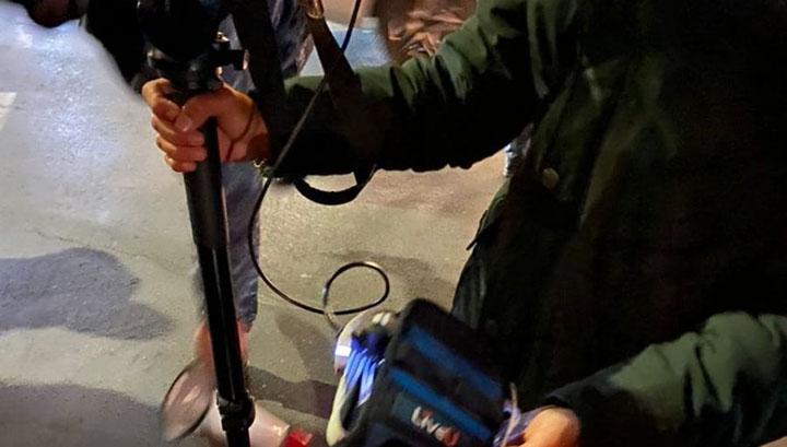 Ոստիկանների գործողությունների հետևանքով վնասվել է «Երկիր մեդիա» հեռուստաընկերության տեխնիկան