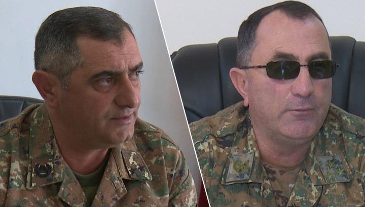 Գեներալ-մայոր Կարեն Շաքարյանը և փոխգնդապետ Հունան Հայրումյանը՝ «Արցախի հերոսներ»