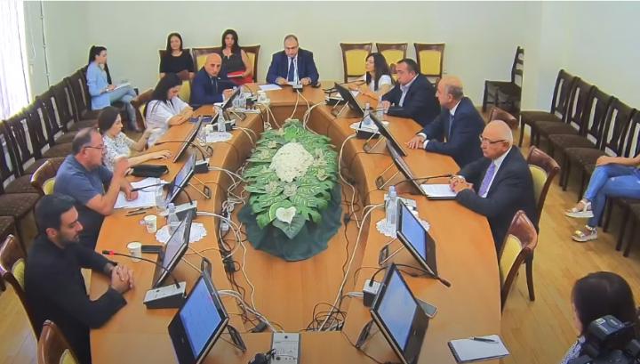 Պետական-իրավական հարցերի մշտական հանձնաժողովի առաջին նիստը․ ուղիղ