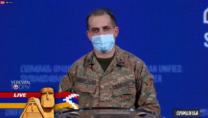 Արցախի ՊՆ ներկայացուցիչ Սուրեն Սարումյանի ճեպազրույցը․ ՈւՂԻՂ