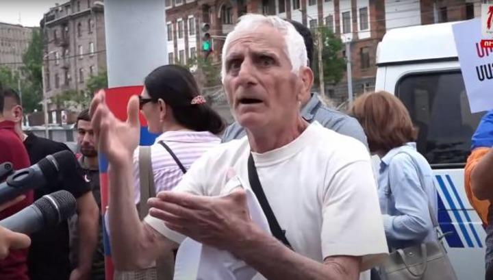 Փարպի գյուղից հատուկ ակցիային մասնակցելու համար Երևան էր եկել 70-ամյա մի մարդ․ «Հրապարակ»