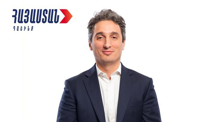 Ալեքսանդր Խաչատուրյանը պատգամավորական մանդատից հրաժարվելու վերաբերյալ դիմում է ներկայացրել ԿԸՀ