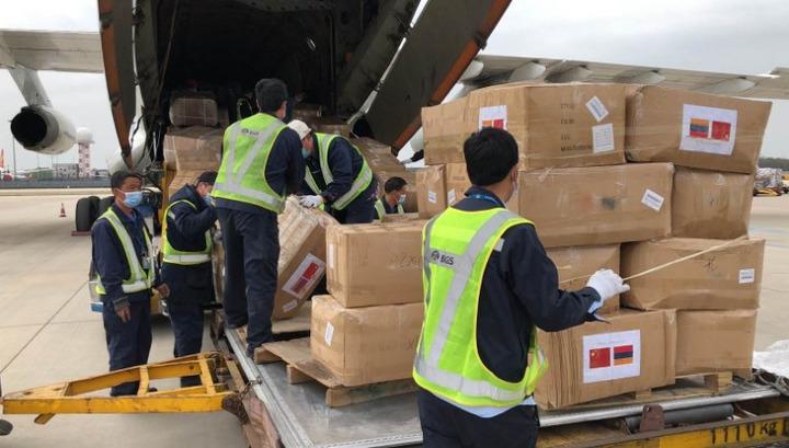 Չինաստանից 60 000 թեստ, 120 թոքերի սարք և այլ պարագաներ են ուղարկել Երևան