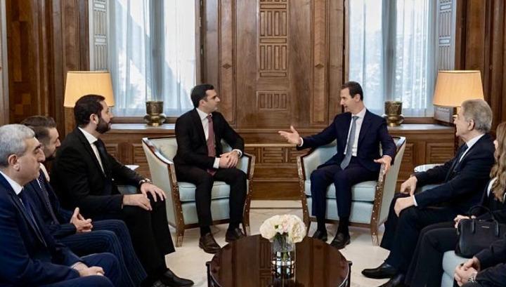 Հայաստանի խնդիրները մեզ համար օտար չեն․ Բաշար ալ-Ասադ