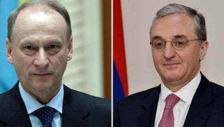 Զոհրաբ Մնացականյանը Մոսկվայում հանդիպել է Նիկոլայ Պատրուշևի հետ