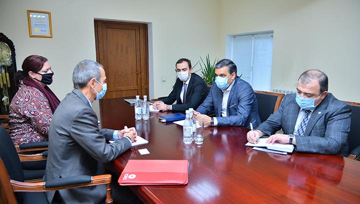 Արման Թաթոյանն ու ԿԽՄԿ ներկայացուցիչը քննարկել են հայ գերիների վերադարձի գործընթացին առնչվող հարցեր