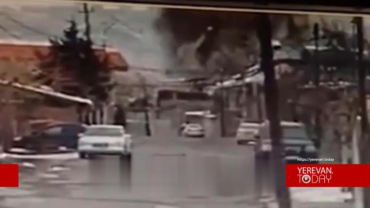 Տեսախցիկը ֆիքսել է Էրեբունիում հզոր պայթյունի պահը