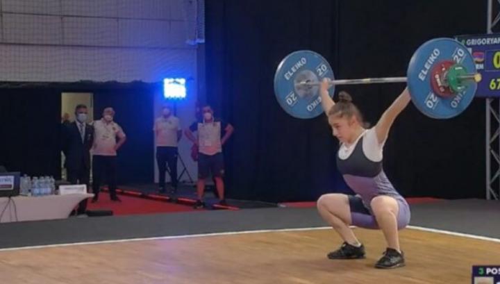 Ալեքսանդրա Գրիգորյանը նվաճեց ծանրամարտի Եվրոպայի չեմպիոնի կոչումը