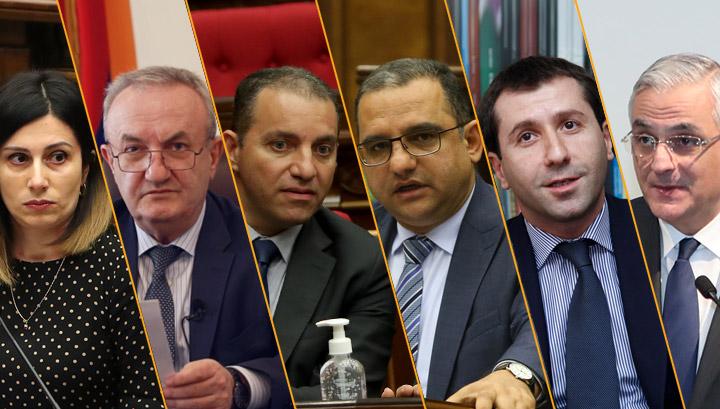 Տիգրան Խաչատրյանը՝ Ֆինանսների, Կարեն Անդրեասյանը՝ արդարադատության նախարար