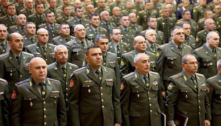 Բարեխիղճ ծառայությամբ աչքի ընկած մի շարք զինծառայողներ պարգևատրվել են