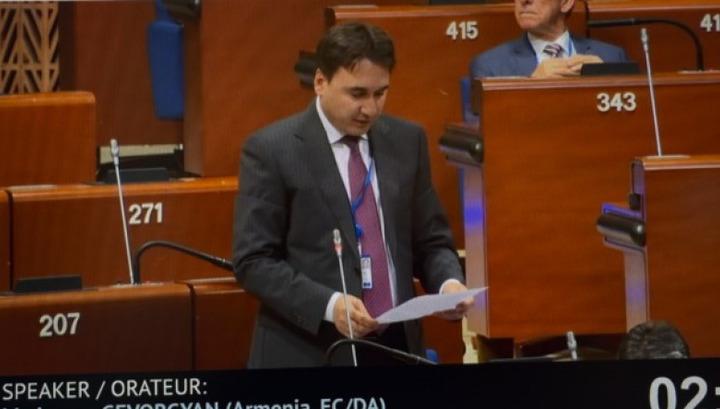 ԵԽ-ի համար տարօրինակ ավանդույթ է դարձել որոշ հիմնարար իրավունքների և ազատությունների խախտումների քննարկումից խուսափելը․ Արմեն Գևորգյան