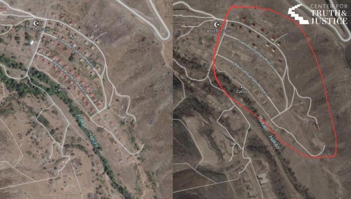 Աղավնո գյուղը Ադրբեջանի վանդալիզմի զոհ. monumentwatch.org