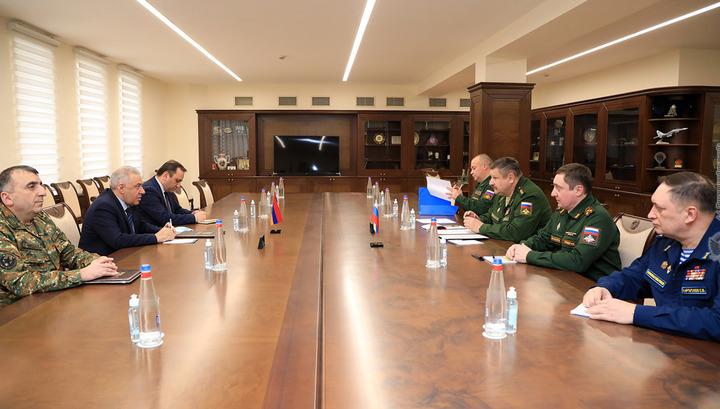 Վաղարշակ Հարությունյանն ընդունել է ՌԴ ԳՇ պետի տեղակալին