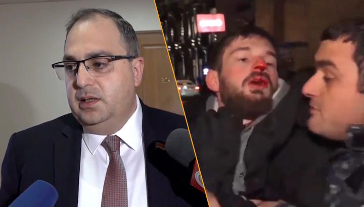 Ինչպե՞ս են ցրում ցույցերը իմքայլական Վլադիմիր Վարդանյանի ասած ժողովրդավարության բաստիոնում