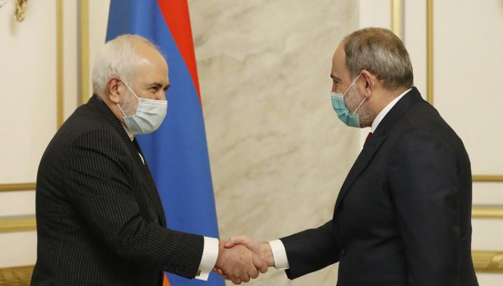 Տարածաշրջանի խաղաղությունը մեր ընդհանուր հետաքրքրությունների տիրույթում է. Փաշինյանը` Իրանի ԱԳ նախարարին