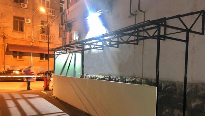 Ապամոնտաժվել է Մաշտոցի 37 հասցեում կառուցված տաղավարը