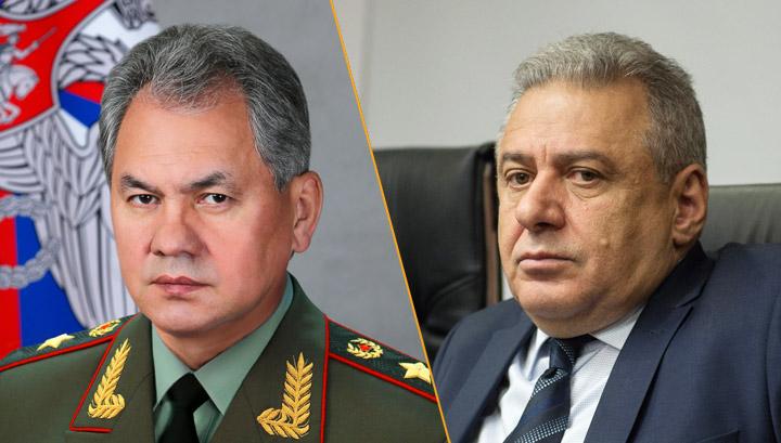 Վաղարշակ Հարությունյանն ու Սերգեյ Շոյգուն քննարկել են հայ-ռուսական շտաբային բանակցությունների արդյունքները