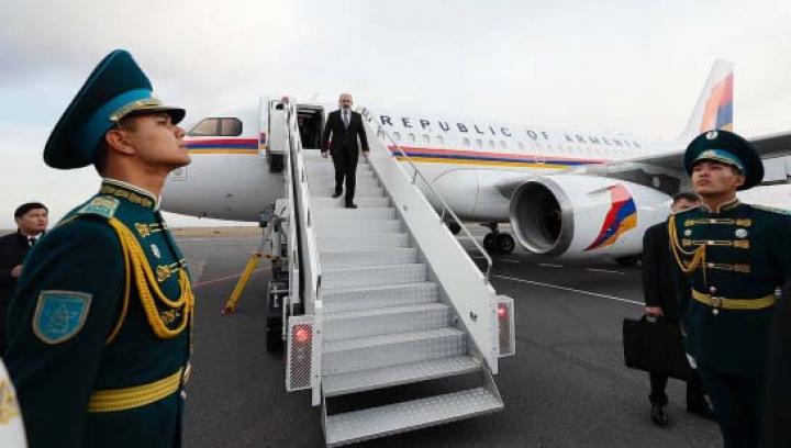 Փաշինյանը Աստանայում ԱՊՀ պետությունների ղեկավարների խորհրդի նիստին