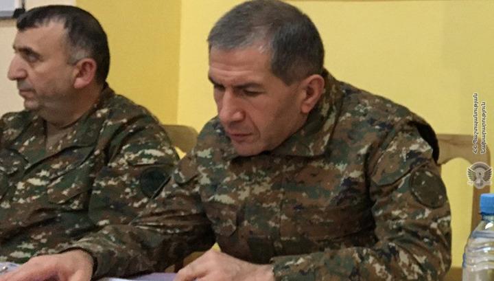 ՀՀ ԶՈւ գլխավոր շտաբի պետն այցելել է Սյունիքի մարզ