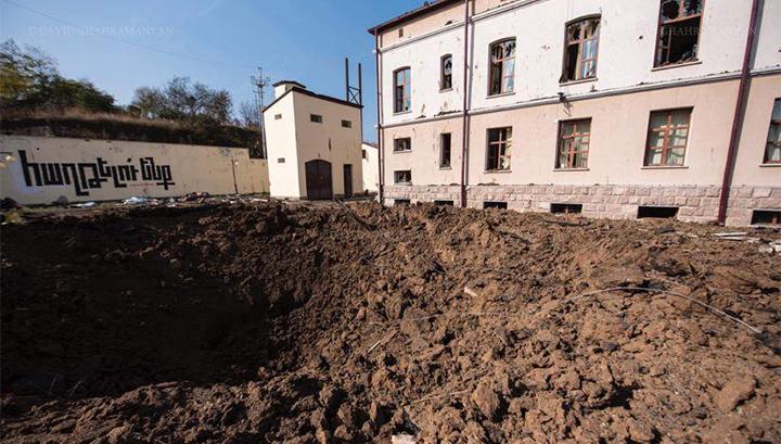 Շուշին` «Սմերչ» համակարգով հրետակոծությունից հետո