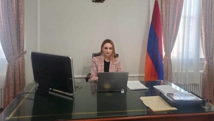Լիլիթ Մակունցը դասախոսություն է կարդացել ԱՄՆ ռազմածովային քոլեջի ուսանողների համար