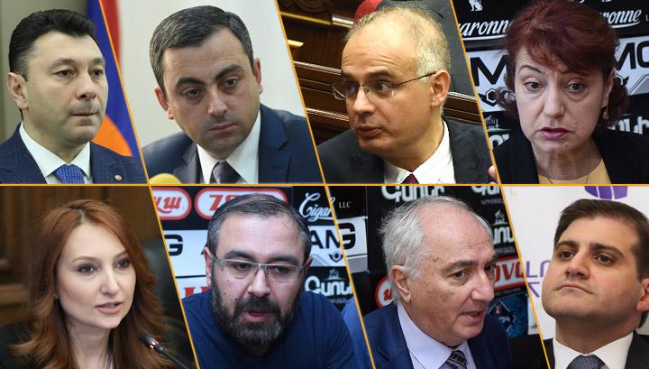 Վարչապետը հանդիպում է տարբեր կուսակցությունների ներկայացուցիչների հետ