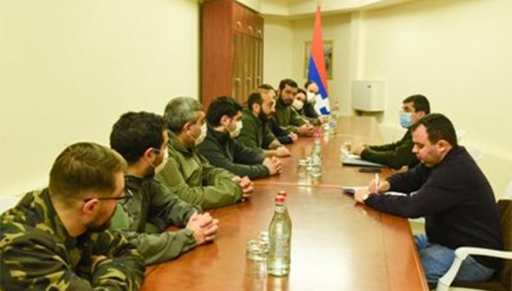 Արցախի նախագահն ընդունել է «Իմ քայլի» պատգամավորներին՝ ՀՀ ԱԺ նախագահի գլխավորությամբ