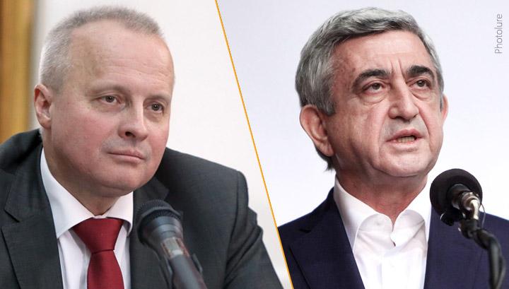 Սերժ Սարգսյանն ու Սերգեյ Կոպիրկինը քննարկել են սահմանին տիրող իրավիճակը