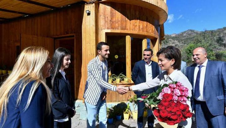 Աննա Հակոբյանը Շուշիից և Ջերմուկից հետո Տավուշում է