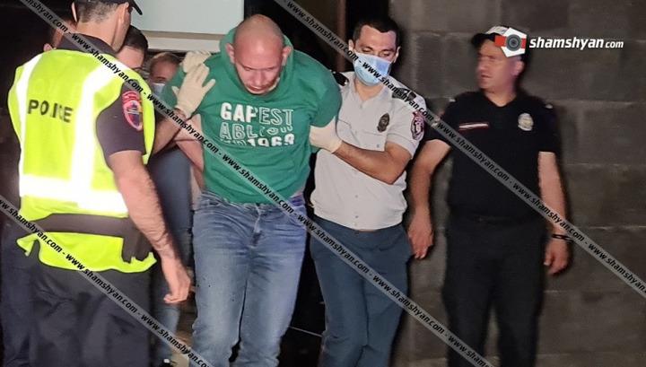 Տղամարդը Բաղրամյան պողոտայում գործող բանկի պատուհանը կոտրել և մտել է ներս