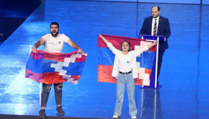 Արցախի դրոշը ծածանելու համար Ադրբեջանը բողոքագրեր է ուղարկել միջազգային սպորտային կազմակերպություններին