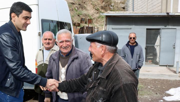 Գորիս համայնքի ղեկավարը կրկին լծվել է համայնքը շենացնելու գործին